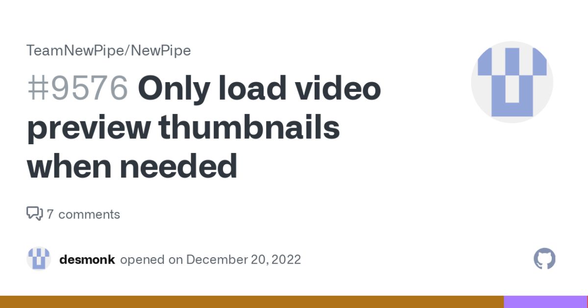 Load images and videos only when needed  