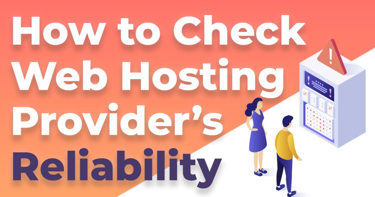 Use a reliable hosting provider   