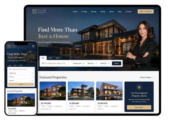 Real Estate Agent Websites